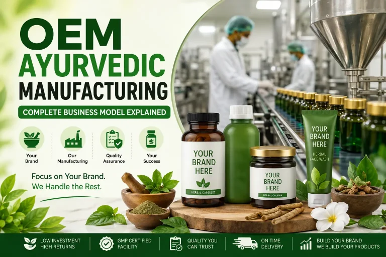OEM Ayurvedic Manufacturing: Complete Business Model Explained