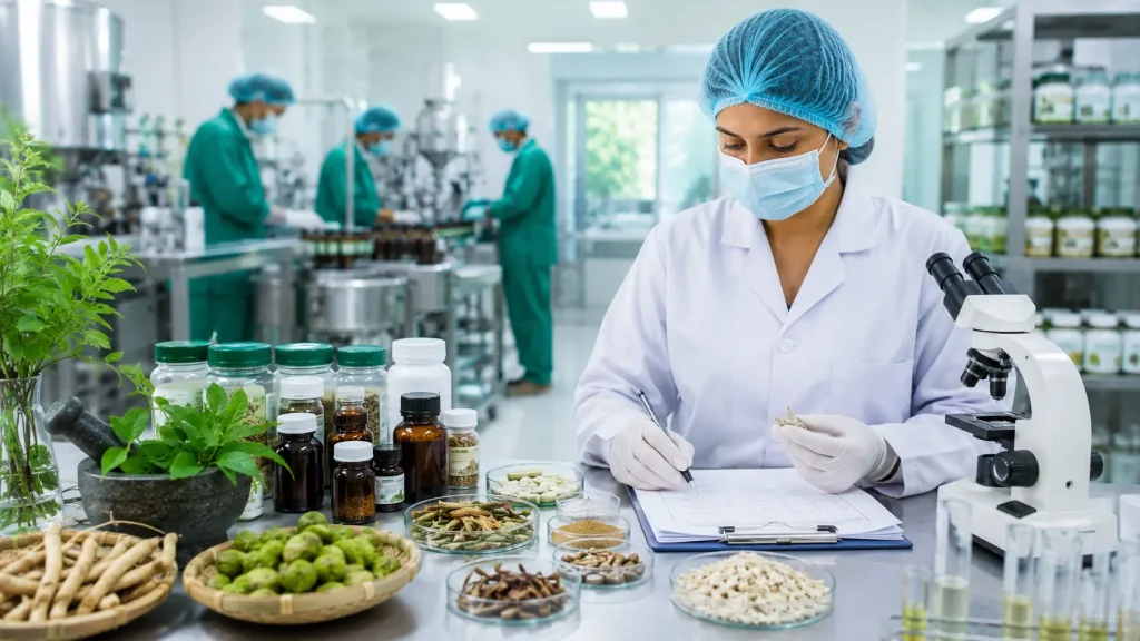 GMP Certification Requirements for Ayurvedic Manufacturing Units