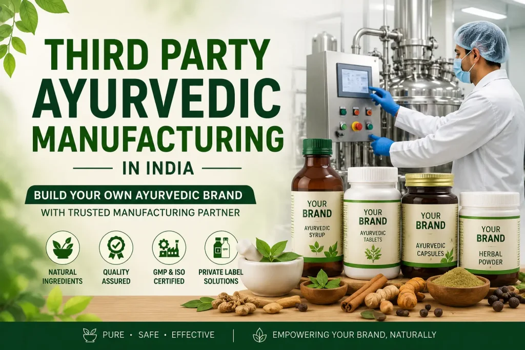 Third Party Ayurvedic Manufacturing in India Complete Guide